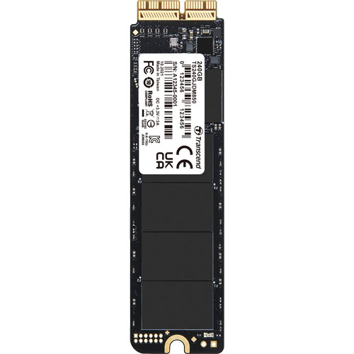 トランセンド TS240GJDM850 [240GB JetDrive 850 SSDアップグレード NVMe 3D NAND MacBook Pro/MacBook/Mac mini用]