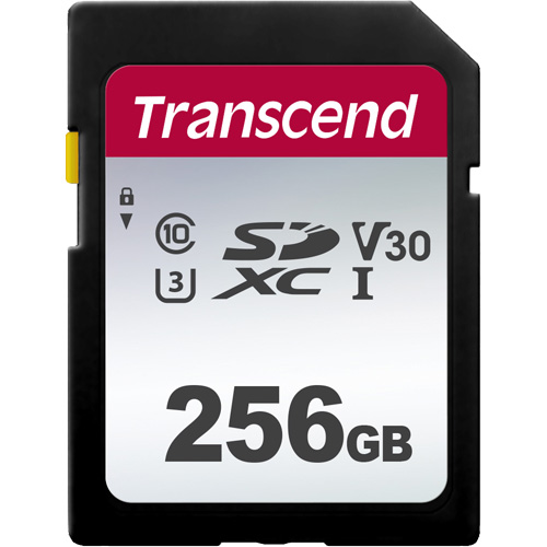 トランセンド TS256GSDC300S [256GB SDXC 300S Class 10、UHS-I U3、V30 対応]