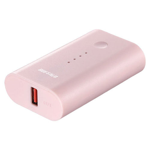 BSMPB6720P1PK [モバイルバッテリー 6700mAh 自動判別 1ポート ピンク]