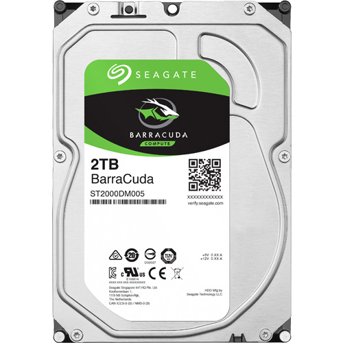 ST2000DM005 [BarraCuda（2TB 3.5インチ SATA 6G 256MB）]