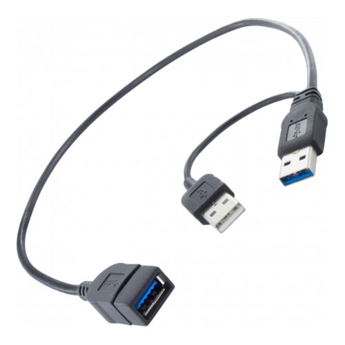 Apricorn USB3-Y [Aegis Padlock Series/Aegis Fortress用USB Y字ケーブル]