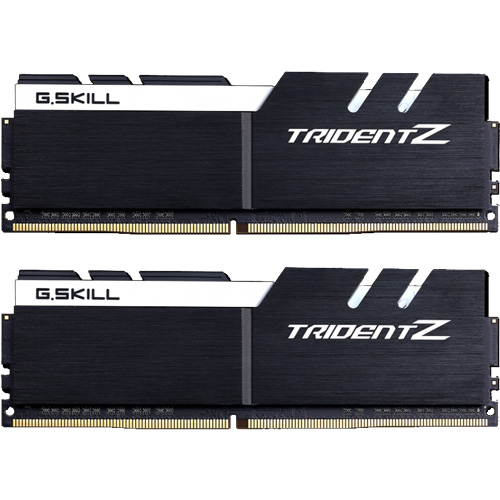 G.SKILL F4-3600C17D-32GTZKW [Trident Z 32GB (16GBx2) DDR4 3600Mhz (PC4-28800) 1.35V XMP 2.0 Black/White]