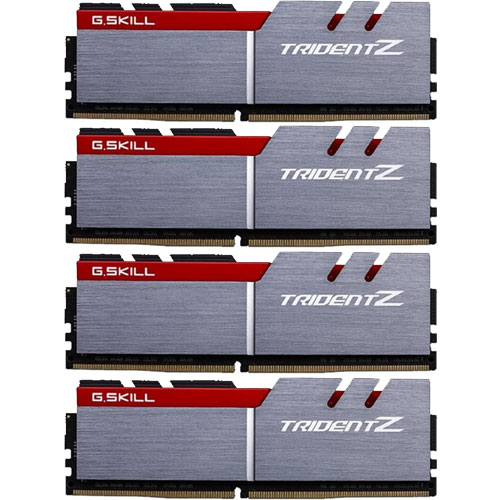 F4-3600C17Q-64GTZ [Trident Z 64GB (16GBx4) DDR4 3600Mhz (PC4-28800) 1.35V X