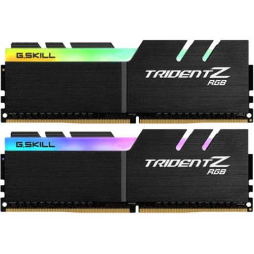 G.SKILL F4-3200C16D-32GTZR [Trident Z RGB 32GB (16GBx2) DDR4 3200Mhz (PC4-25600) 1.35V XMP 2.0]