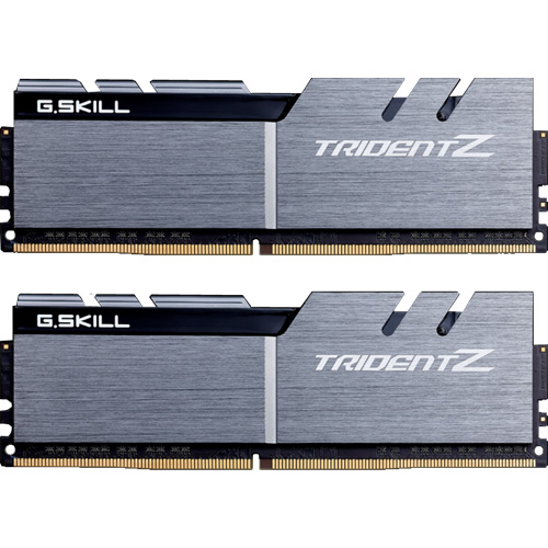 G.SKILL F4-3200C16D-16GTZSK [Trident Z 16GB (8GBx2) DDR4 3200Mhz (PC4-25600) 1.35V XMP 2.0 Silver/Black]