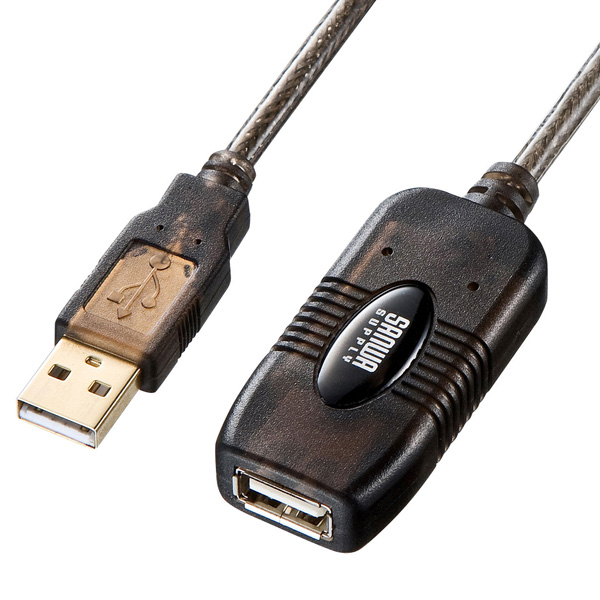 サンワサプライ KB-USB-R230 [30m延長USBアクティブリピーターケーブル]