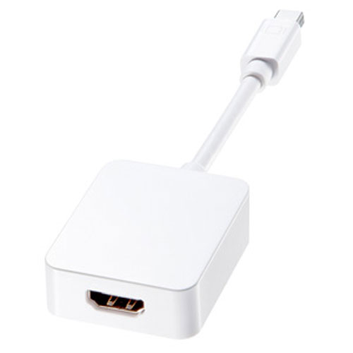 サンワサプライ AD-MDPHD008 [4K対応Mini DisplayPort-HDMI変換アダプタ]