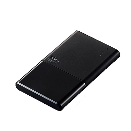 エレコム DE-M05-N3015BK [モバイルバッテリー/Pile one/3000mAh/1.5A/ブラック]