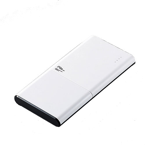 エレコム DE-M08-N10048WH [モバイルバッテリー/Type-C/10000mAh/4.8A/ホワイト]