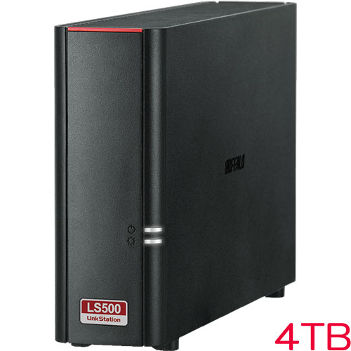 【新品】バッファロー NAS LS510D0401G ネットワークHDD 4TB