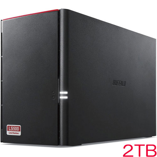 バッファロー LinkStation LS520D0202G [リンクステーション RAID機能 ネットワークHDD 高速 2TB]