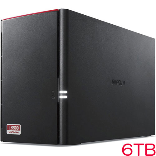 LinkStation LS520D0602G [リンクステーション RAID機能 ネットワークHDD 高速 6TB]