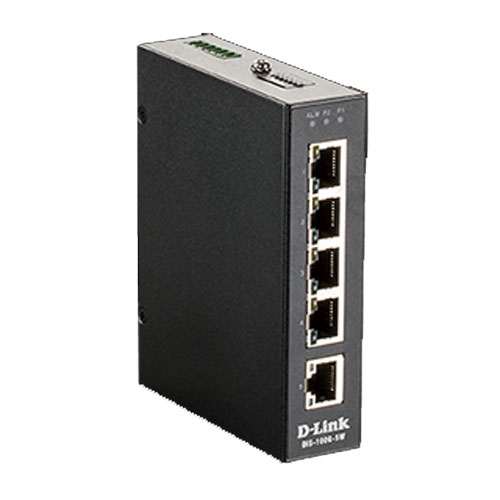 D-Link DIS-100G-5W/A1 [DIS-100G-5W 産業用スイッチ、1000T×5]