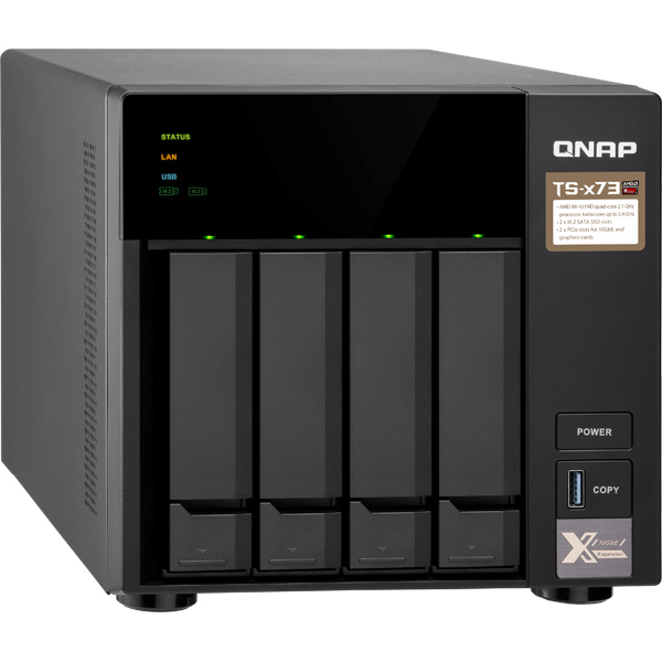 e-TREND｜QNAP QNAP NAS T4734NL20 [TS-473 8TB (NL 2TBx4)]