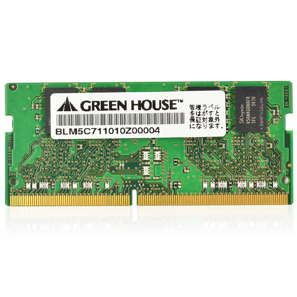 グリーンハウス GH-DNF2666-16GB [PC4-21300 DDR4 SO-DIMM 16GB]