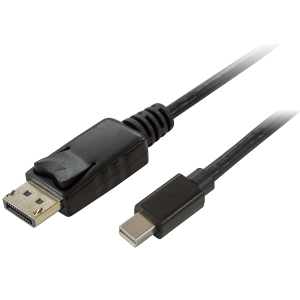 グリーンハウス GH-MDPCA18-BK [Mini DisplayPort-DisplayPort ケーブル 1.8m]