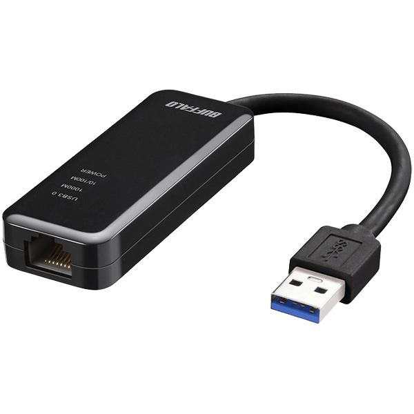 LUA4-U3-AGTE-BK [Giga USB3.0対応 有線LANアダプター ブラック]