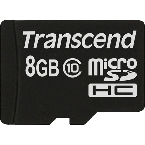 トランセンド TS8GUSDC10 [8GB micro SDHC10カード]