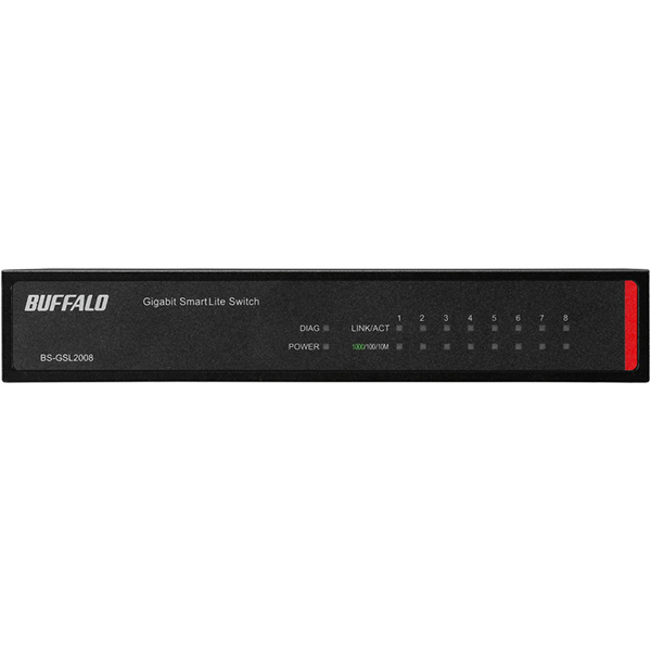 e-TREND｜バッファロー BS-GSL2008 [法人向け Giga L2 スマートLiteスイッチ 8ポート]