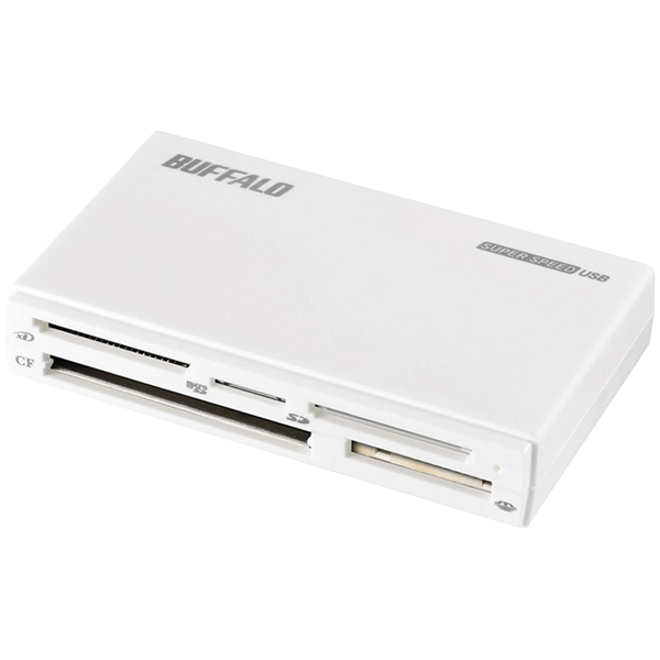 BSCR500U3WH [USB3.0 マルチカードリーダー ハイエンドモデル ホワイト]