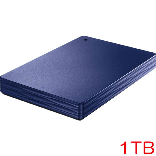 HDPH-UT1NVR [USB3.1 Gen1/2.0 ポータブルHDD M群青 1TB]