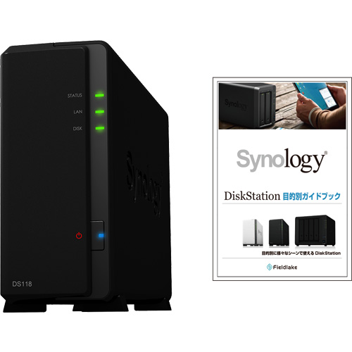 Synology DS118（使用期間少・保証残有）