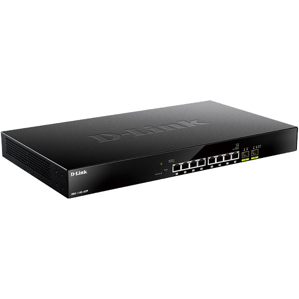 D-Link DMS-1100-10TP/A1 [DMS-1100-10TP 2.5G L2 Easyスマートスイッチ、PoE+]