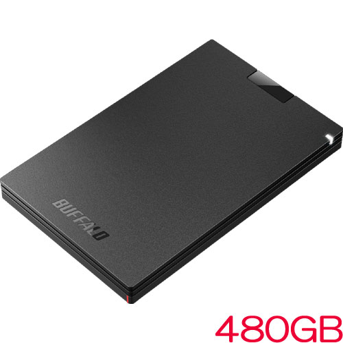 e-TREND｜バッファロー SSD-PG480U3-BA [USB3.1(Gen1) ポータブルSSD 480GB ブラック]