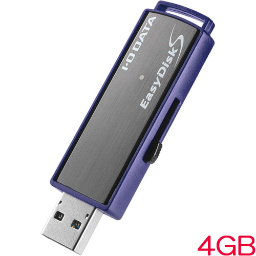 アイ・オー・データ ED-S4/R ED-S4/4GR [USB3.1 Gen1対応 セキュリティUSBメモリー 4GB]