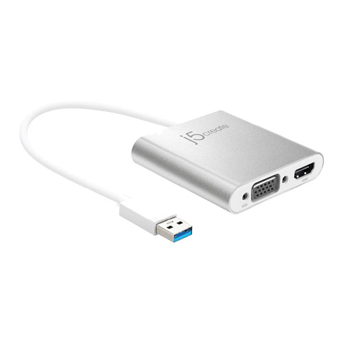 j5 create JUA360 [USB 3.0 to Dual VGA & HDMIディスプレイアダプター]