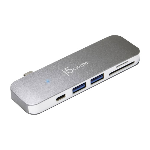 j5 create JCD388 [USB Type-C UltraDrive Mini Dock 6-in-1 (USBハブ、SD/microSD スロット) USB PD 3.0 対応]