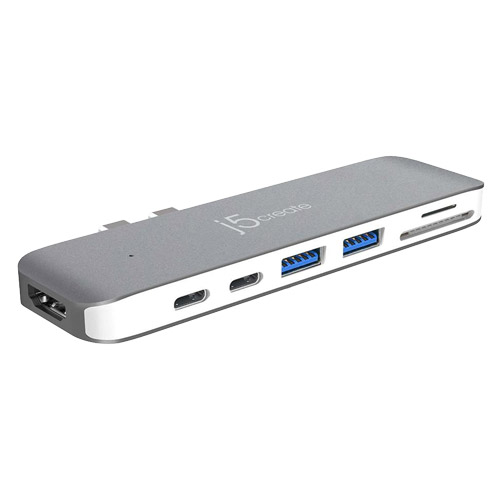 j5 create JCD382 [MacBook Pro/Air専用マルチドック (4K HDMI、Thunderbolt 3、USB 3.0 Type-C、USB 3.0 Type-A x2)]
