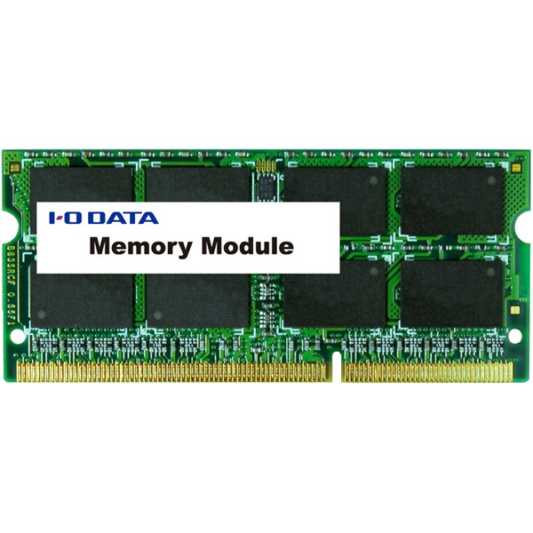 e-TREND｜アイオーデータ SDY1600L-8G/EC [ノートPC用PC3L-12800(DDR3L-1600)対応メモリー(低電圧モデル) 8GB]
