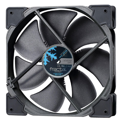 Fractal Design FD-FAN-VENT-HP14-PWM-BK [140mm ケースファン Venturi HP-14 PWM ブラックブレード]