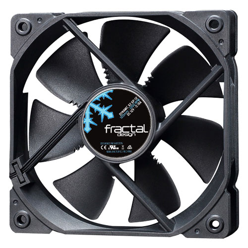 Fractal Design FD-FAN-DYN-X2-GP12-BK [120mm ケースファン Dynamic X2 GP-12 LLS軸受け ブラック]