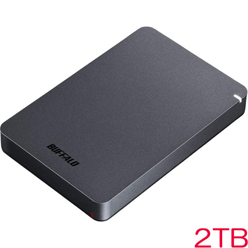 HD-PGF2.0U3-BBKA [USB3.1(Gen1) 耐衝撃ポータブルHDD 2TB ブラック]