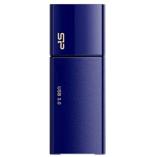 シリコンパワー SP016GBUF3B05V1D [USB3.0メモリ Blaze B05 16GB ネイビー スライド式]