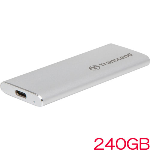 トランセンド TS240GESD240C [240GB ポータブルSSD ESD240C USB 3.1 Type-A/Type-Cケーブル付属 UASP対応]