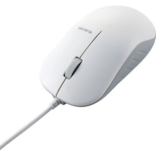 M-K7URWH/RS [高耐久マウス/USB光学式有線マウス/3ボタン/ホワイト]