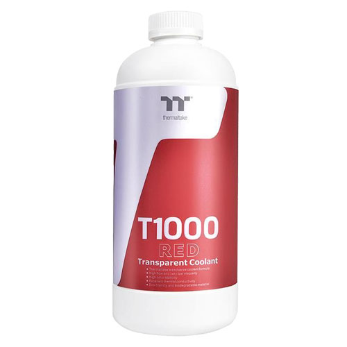 Thermaltake CL-W245-OS00RE-A [T1000 Transparent Coolant Coolant Red 1000ml]