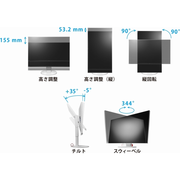 e-TREND｜ナナオ（EIZO） FlexScan EV2750-BK [27型カラー液晶モニター