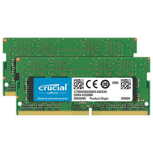 クルーシャル CT2K8G4SFS832A [16GB Kit (8GBx2) DDR4 3200 MT/s (PC4-25600) CL22 SR x8 Unbuffered SODIMM 260pin]