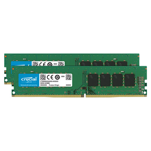 CT2K8G4DFS832A [16GB Kit (8GBx2) DDR4 3200 MT/s (PC4-25600) CL22 SR x8 Unbuffered DIMM 288pin]