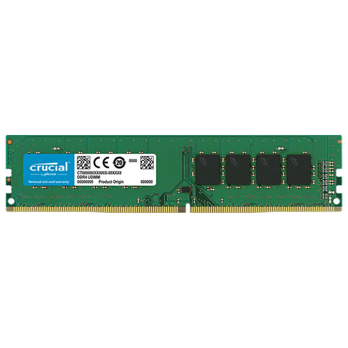 CT8G4DFS832A [8GB DDR4 3200 MT/s (PC4-25600) CL22 SR x8 Unbuffered DIMM 288pin]