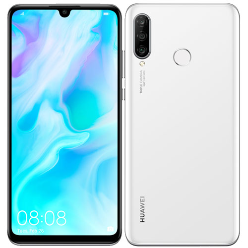 e-TREND｜ファーウェイ（Huawei） P30 lite/Pearl White(MAR-LX2J) [P30 lite/Pearl White/51093NRV]