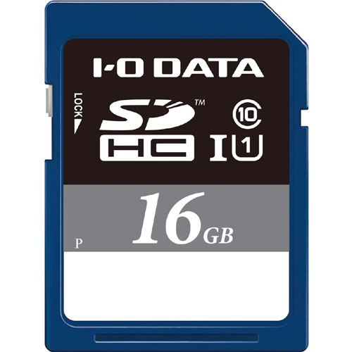 アイ・オー・データ SDH-UT16GR [UHS-I UHS スピードクラス1対応 SDHCカード 16GB]