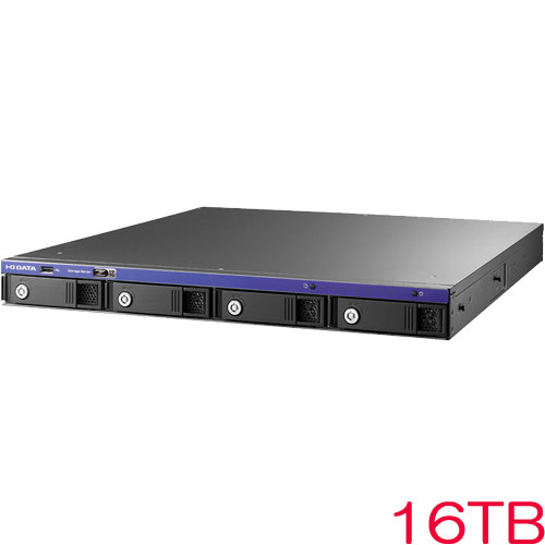 アイ・オー・データ HDL4-Z19SCA-U HDL4-Z19SCA-16-U [WS IoT2019forStorage Std 1UラックNAS 16TB]