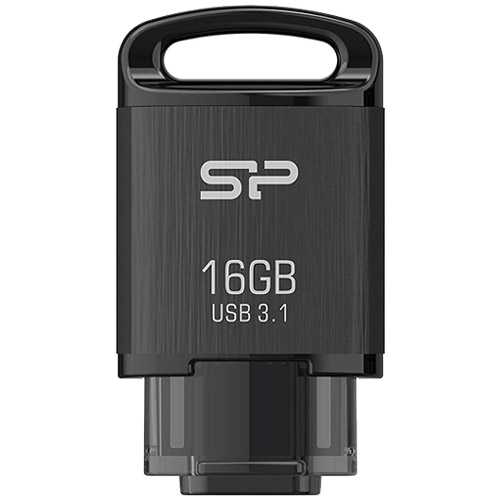 シリコンパワー SP016GBUC3C10V1K [USB3.1メモリ Type-C Mobile C10 16GB ブラック]