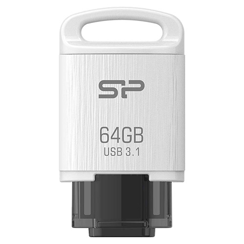 シリコンパワー SP064GBUC3C10V1W [USB3.1メモリ Type-C Mobile C10 64GB ホワイト]