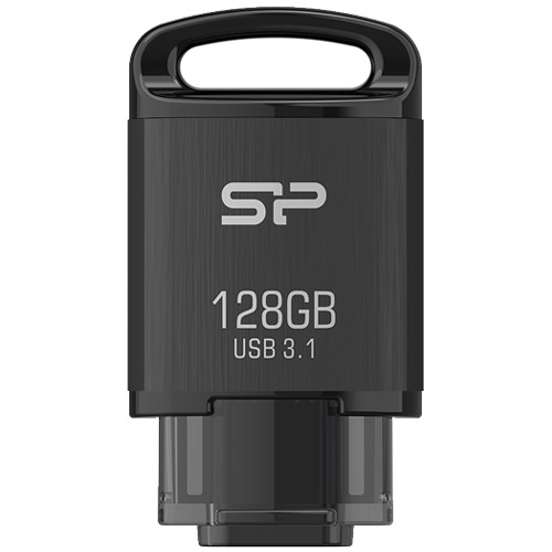 シリコンパワー SP128GBUC3C10V1K [USB3.1 TYPE-C対応 Mobile C10 128GB ブラック]